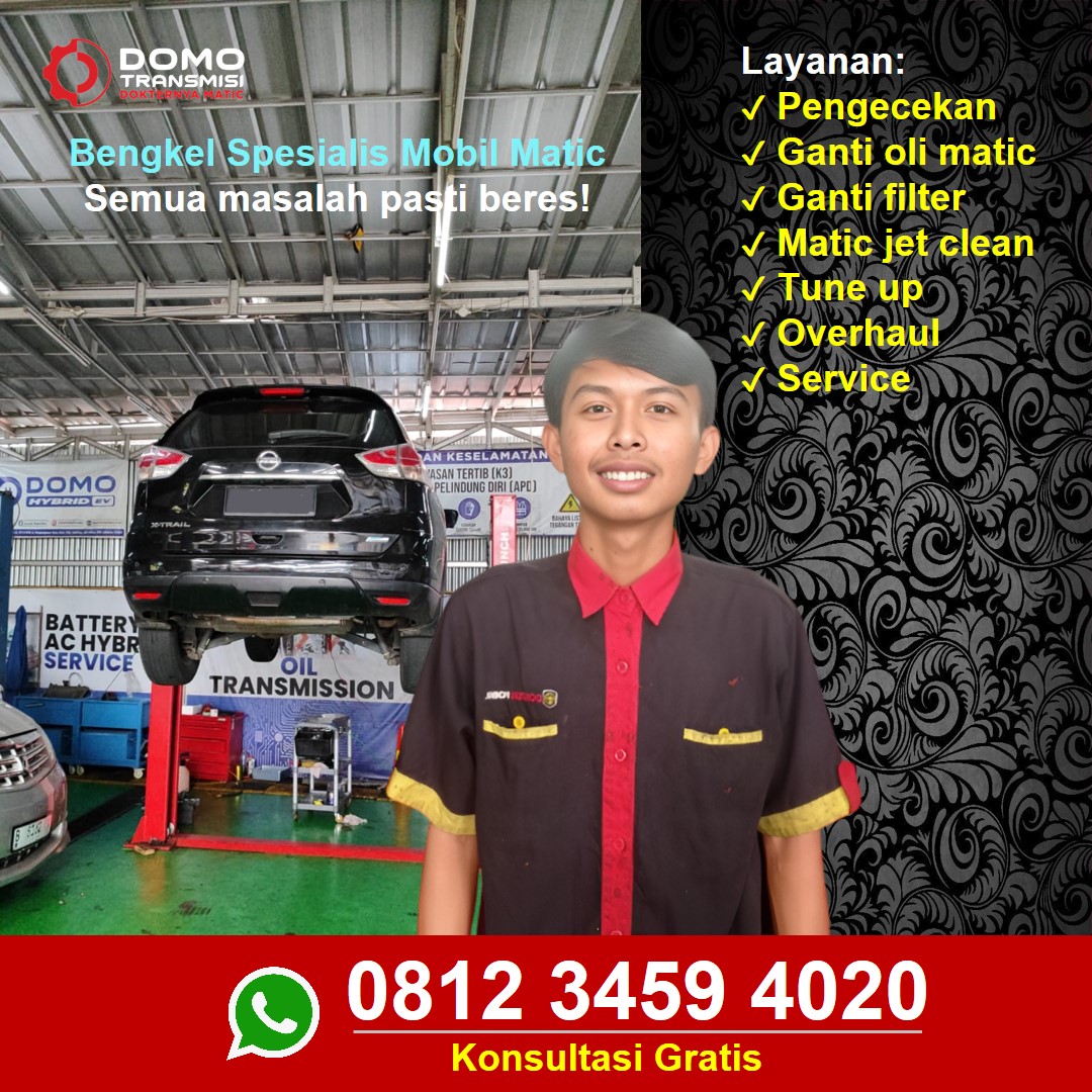 1 Jam Selesai, Cek Gratis di Bengkel Mobil Tasikmalaya Spesialis Matic