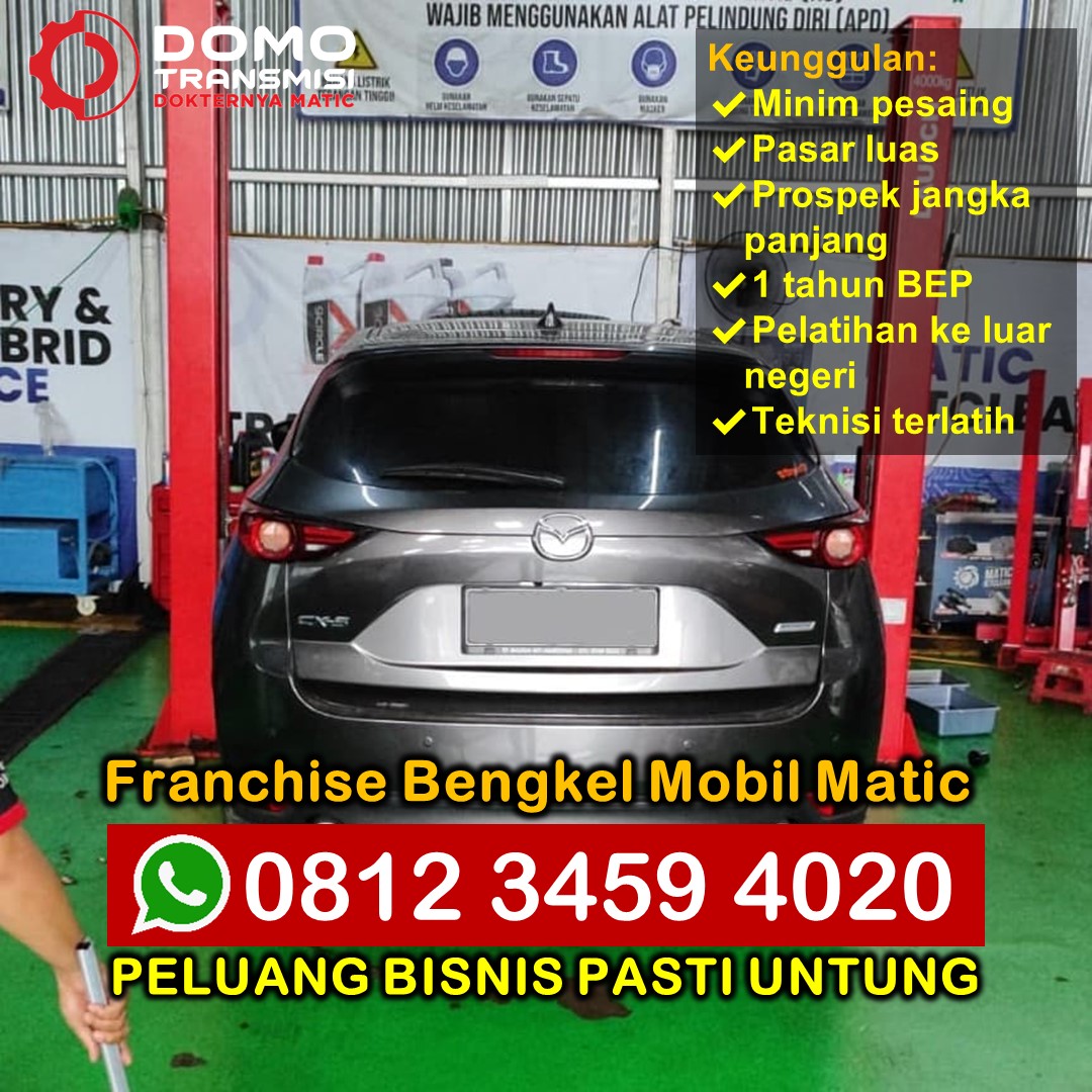 Franchise Ganti Oli Mobil Untung Stabil Setiap Hari