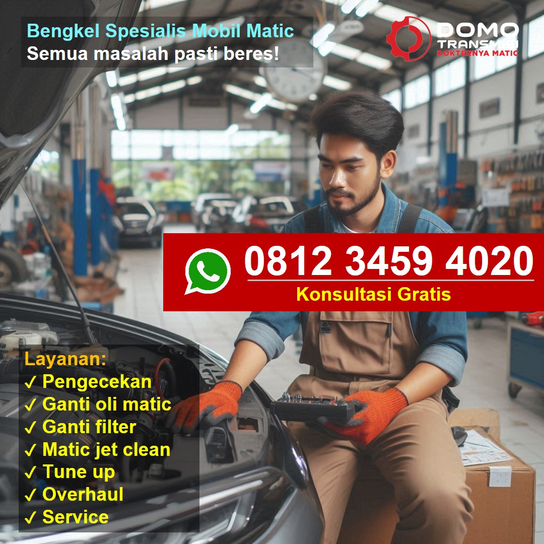 Jangan Coba Coba! Bengkel Mobil Jatiasih Ahli Service Matic Slip