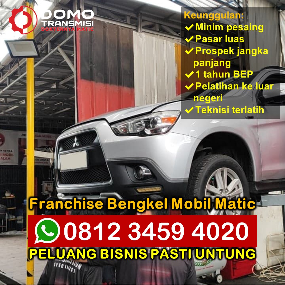 Peluang Franchise Bengkel Mobil Toyota di Kotamu