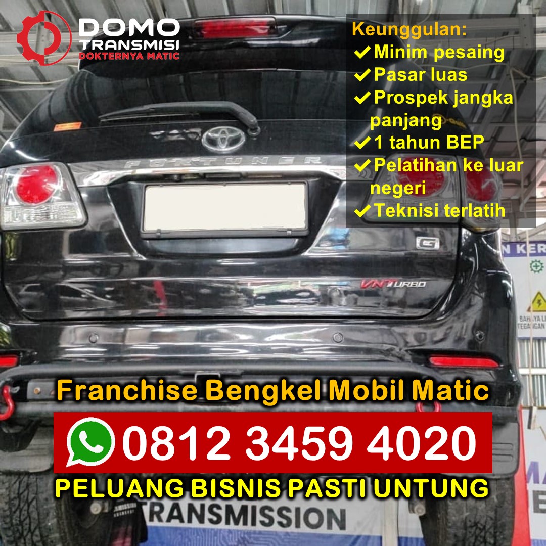 Peluang Usaha Franchise Bengkel Mobil Modal Hemat