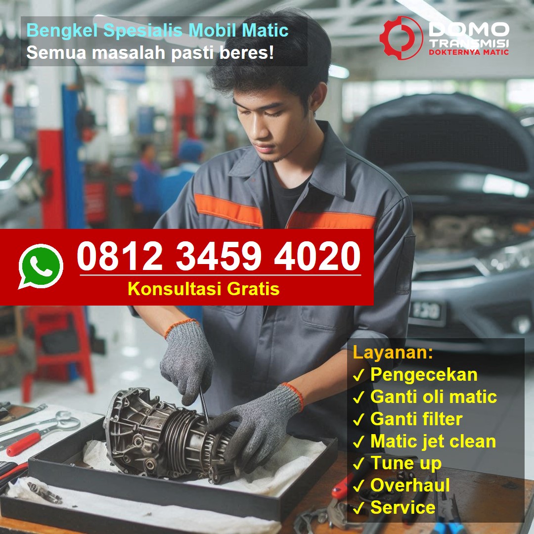 Ternyata Bengkel Mitsubishi Tangerang Selatan Ini Ahli Menangani Overhaul Matic