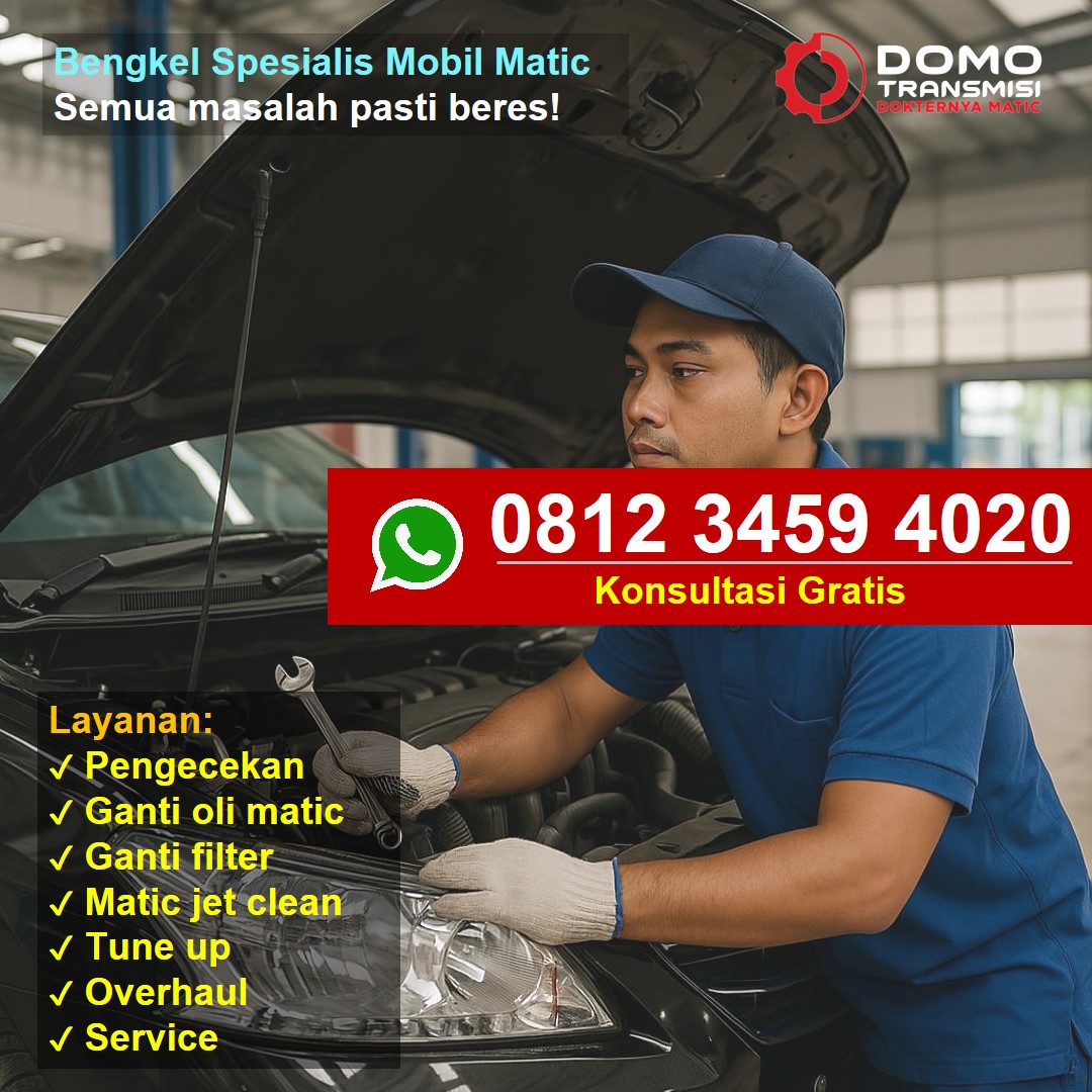 Ahlinya! Perbaikan Matic dengan Teknologi Modern di Bengkel Mobil Mitsubishi Surabaya