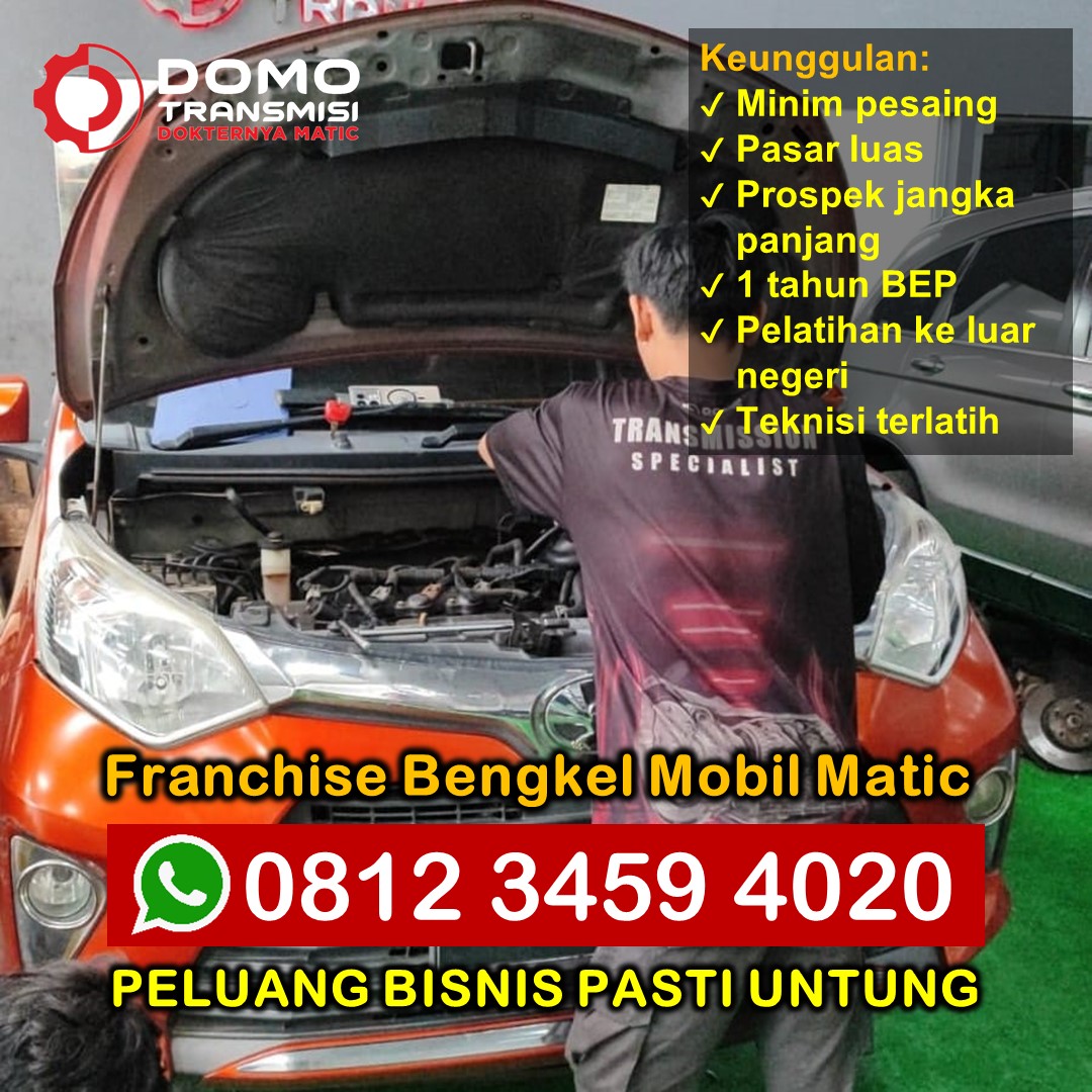 Bengkel Mobil Franchise Untungnya Stabil dan Aman