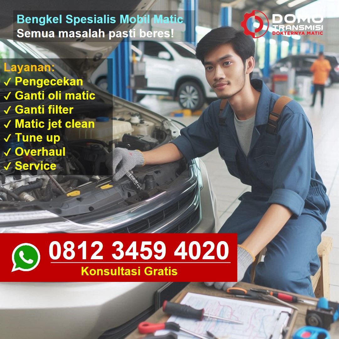 Cek Dulu! Layanan Masalah Matic di Bengkel Mobil Cibinong Paling Bagus