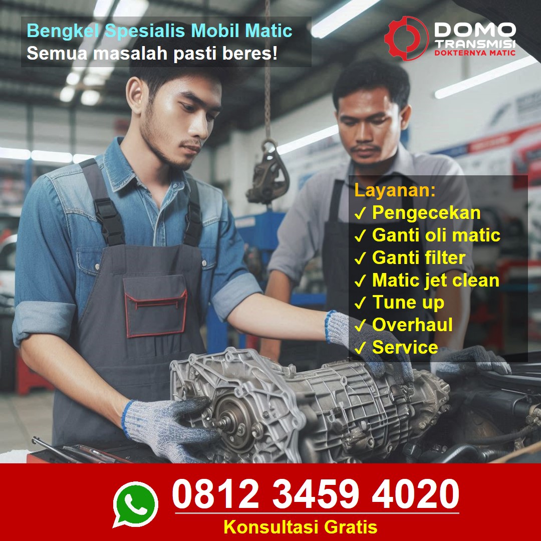 Jangan Ragu! Bengkel Mobil Sukmajaya Depok Matic Ahli Service Jedug Transmisi
