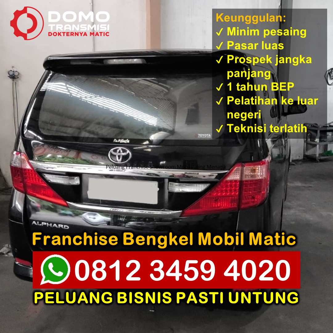 Peluang Franchise Showroom Mobil Paling Menarik