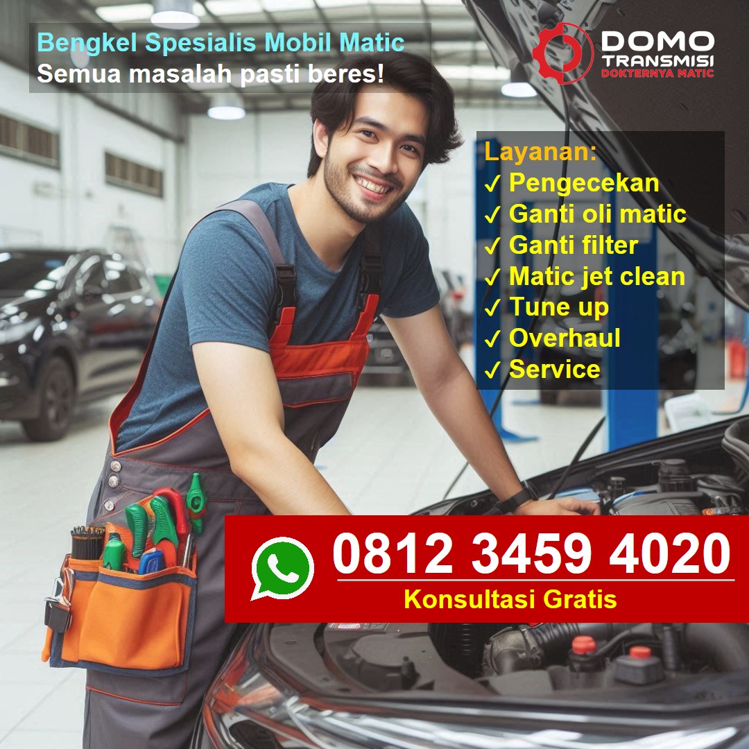 Aman Service Matic Rutin di Bengkel Mobil 24 Jam Kelapa Gading, Dijamin Awet