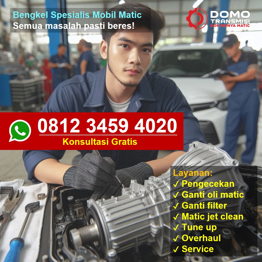 Tarikan Berat Cepat Beres di Bengkel Mobil Toyota Bintaro Jagonya Matic