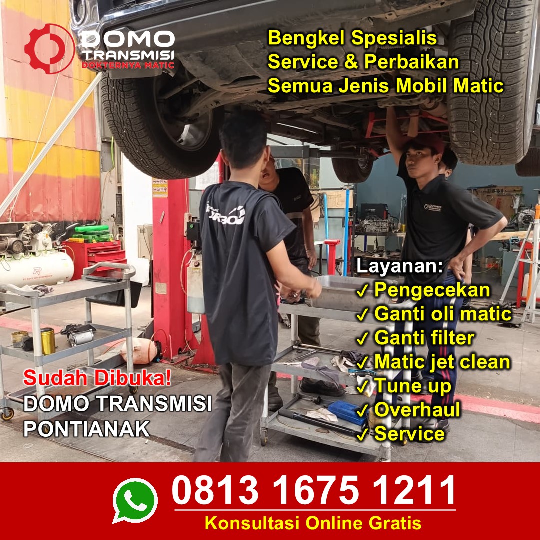 Servis Mobil Lebih Nyaman di Bengkel Mobil Mitsubishi Pontianak Terpercaya