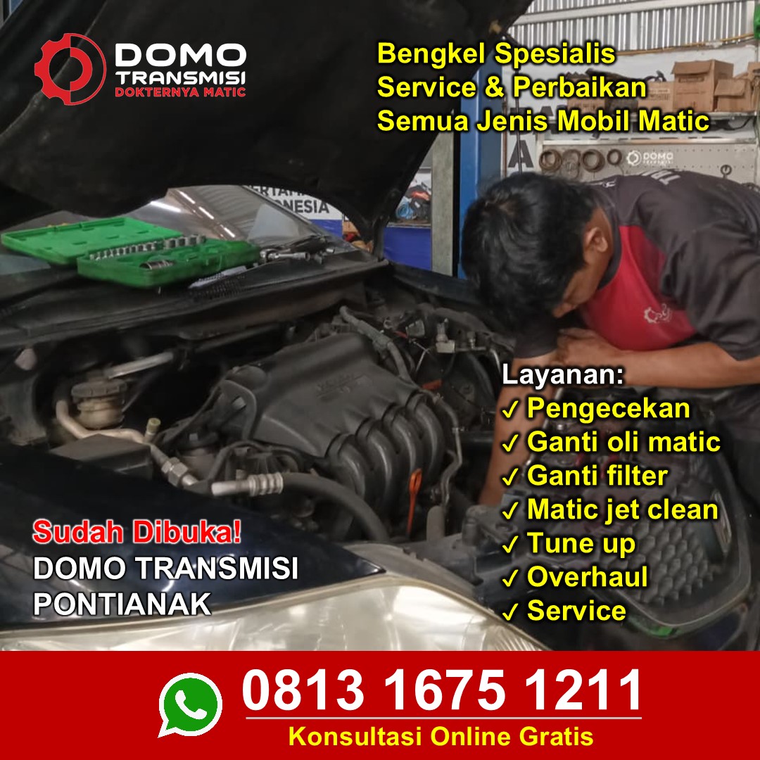 Bengkel Mobil Mobilio Pontianak Siap Tangani Segala Masalah Transmisi