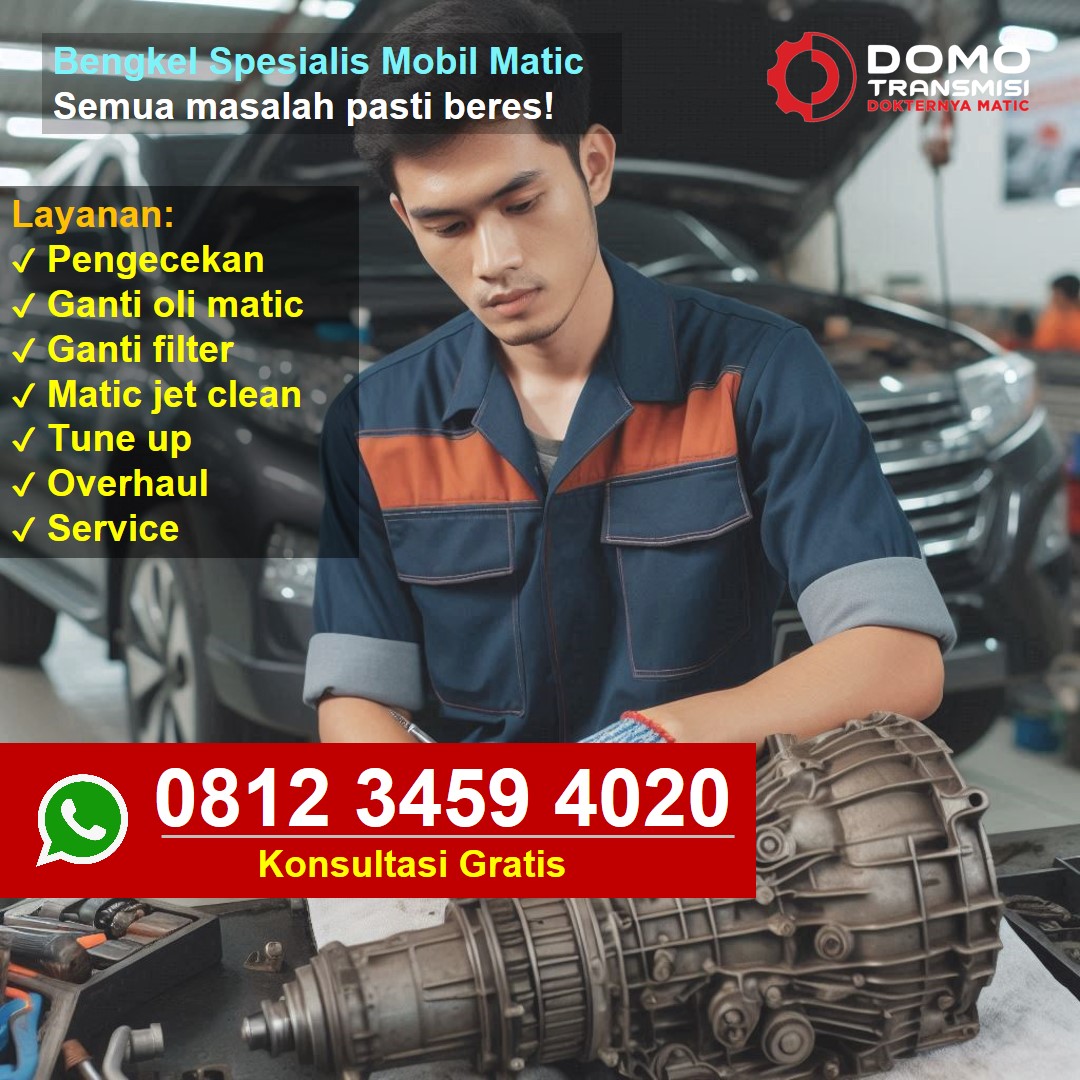 Transmisi Aman! Cek dan Ganti Oli Matic di Bengkel Mobil Nissan Bandung