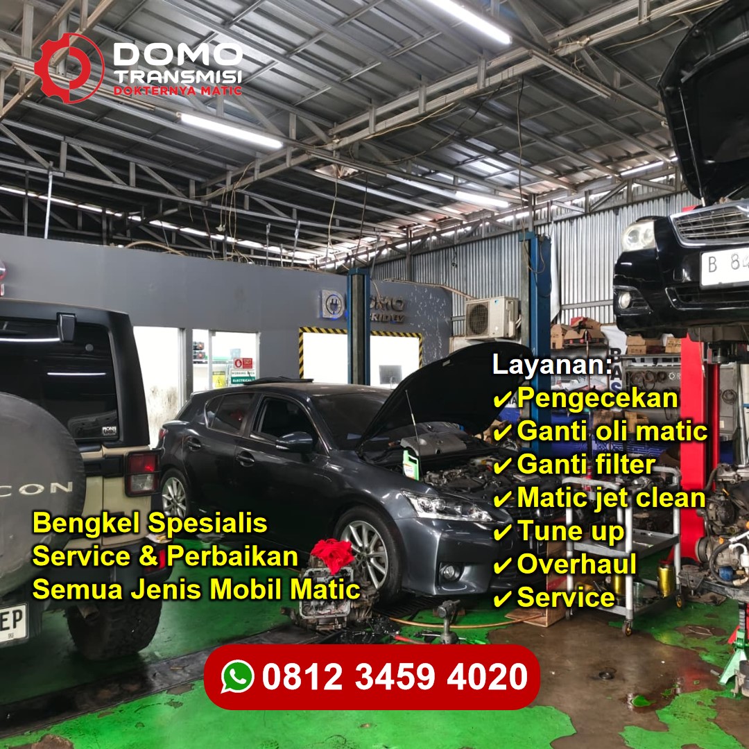 Bengkel Mobil Pajero Matic Jakarta Ahli Perbaikan Transmisi Responsif