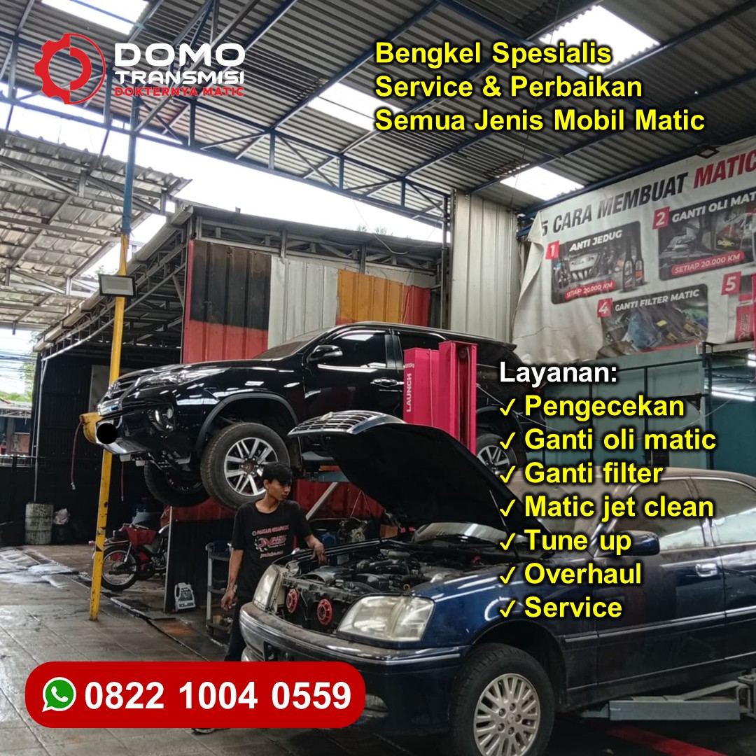 Bengkel Mobil Toyota Matic Tangerang Lebih Bertenaga