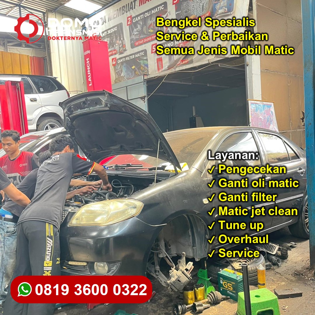 Bengkel Mobil Matic Surabaya Solusi Transmisi Anti Rewel