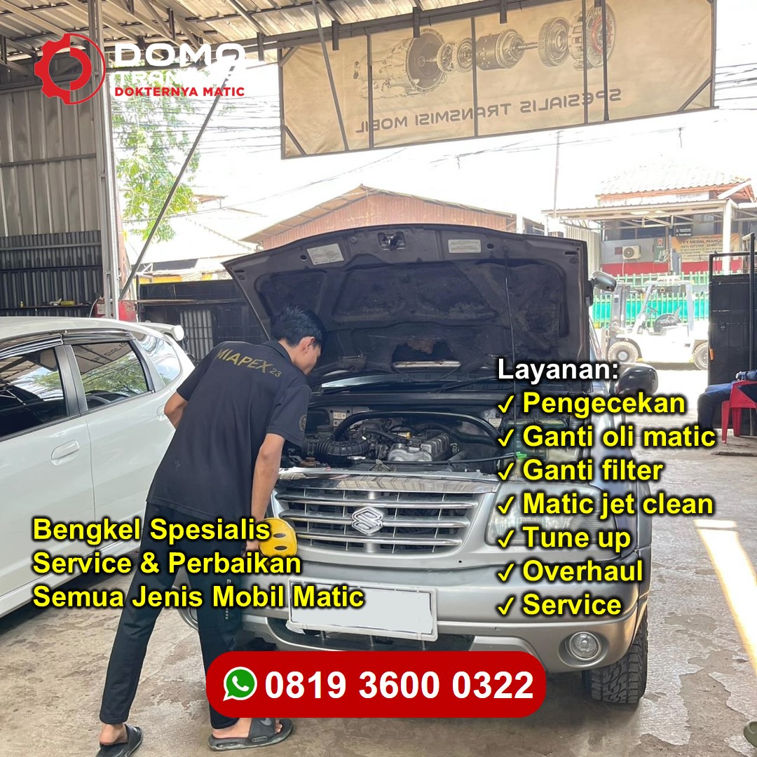 Bengkel Spesialis Transmisi Matic Surabaya Garansi Panjang