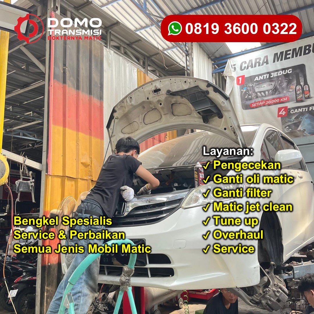 Ganti Oli di Bengkel Spesialis Transmisi Matic Surabaya Pro