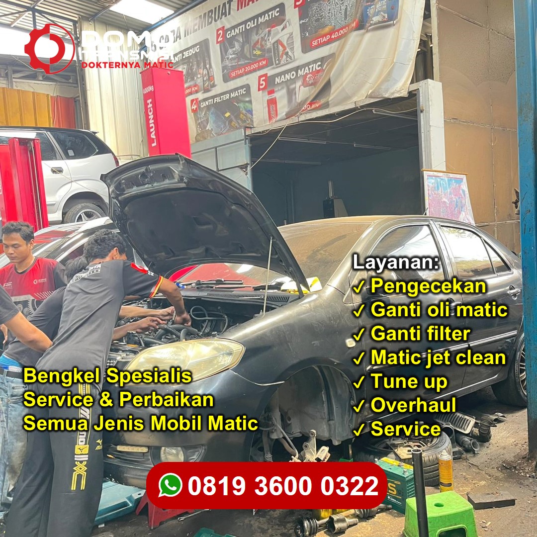 Ini Dia Solusi Bengkel Mobil Matic Surabaya Cepat Beres