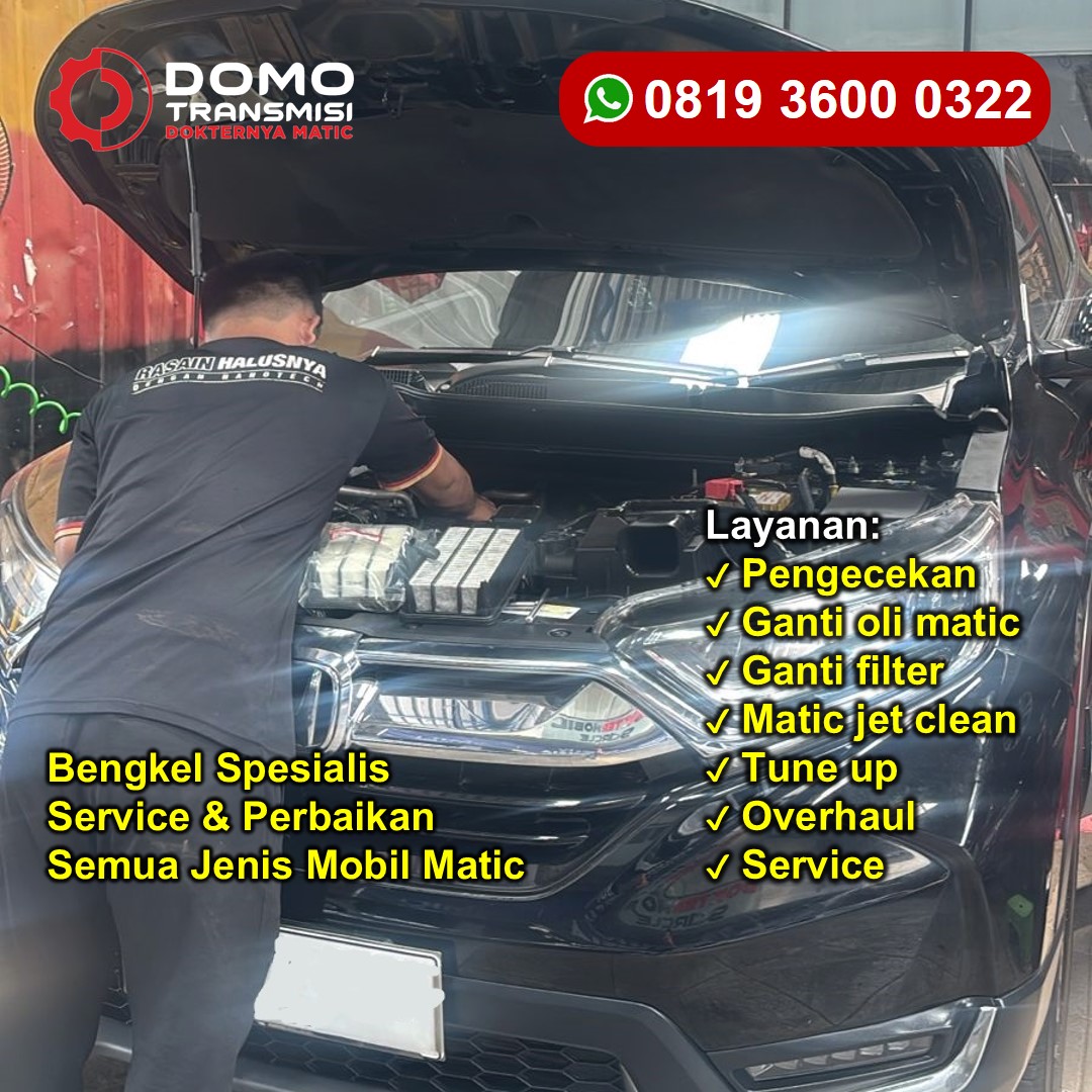 Terbaik! Ongkos Jasa Overhaul mobil Matic Surabaya Lebih Transparan