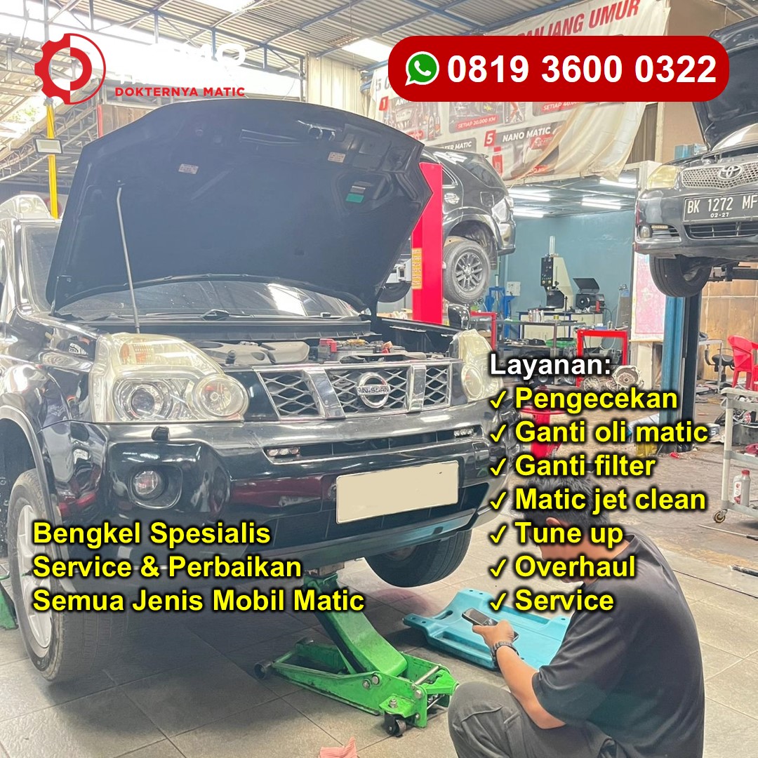 Solusi Bengkel Ganti Oli Mobil Matic, Dijamin Mesin Anti Kasar