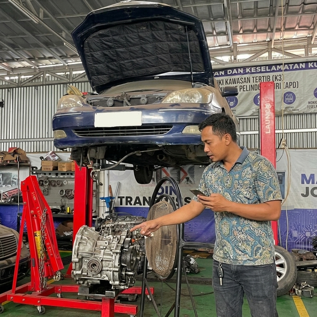 Jangan Tunggu Mobil "Nyendat", Begini Cara Saya Bikin Matic Raize Halus Lagi di Bengkel Ganti Oli Transmisi Matic Terpercaya