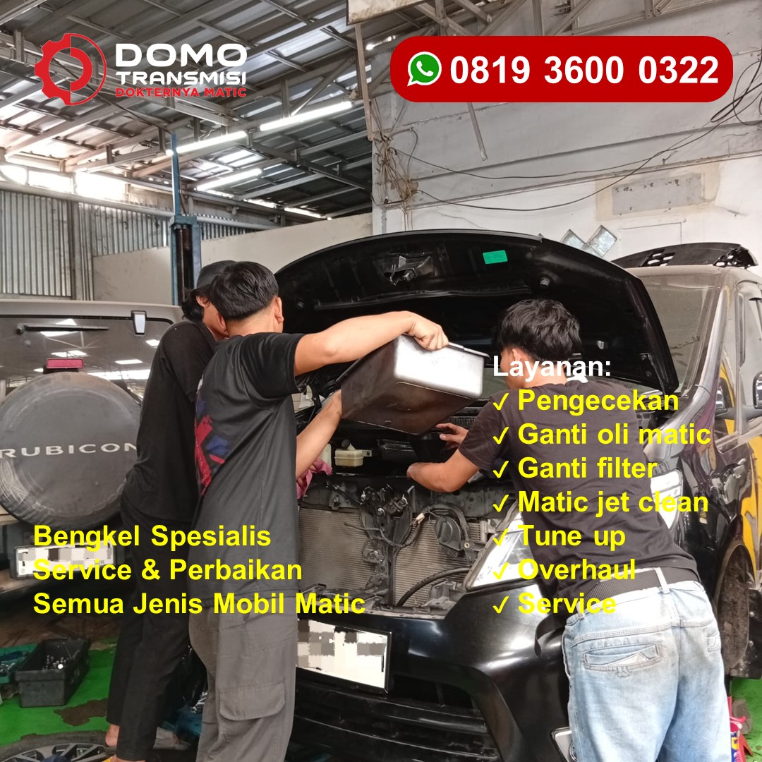 Pusat Bengkel Spesialis Mobil Matic Surabaya Sangat Ahli