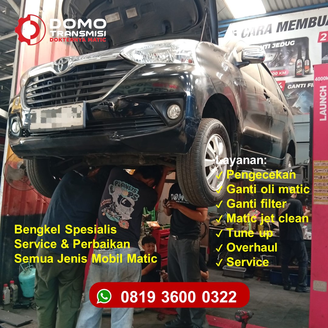 Bengkel spesialis mobil nissan matic surabaya Atasi Masalah Transmisi