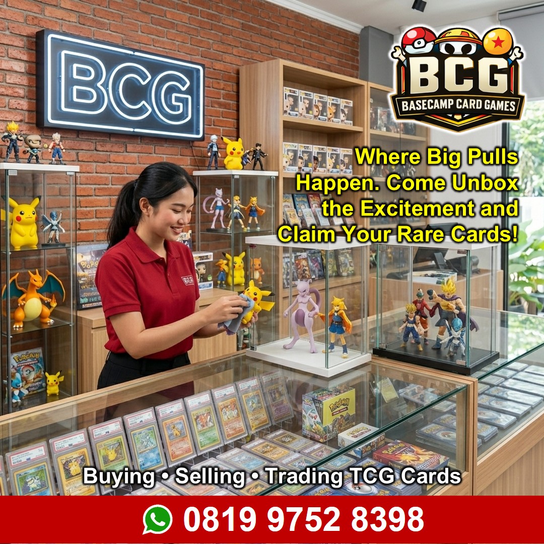 Hobi Jadi Investasi? Toko Jual Kartu Pokemon Kelapa Gading Selalu Update