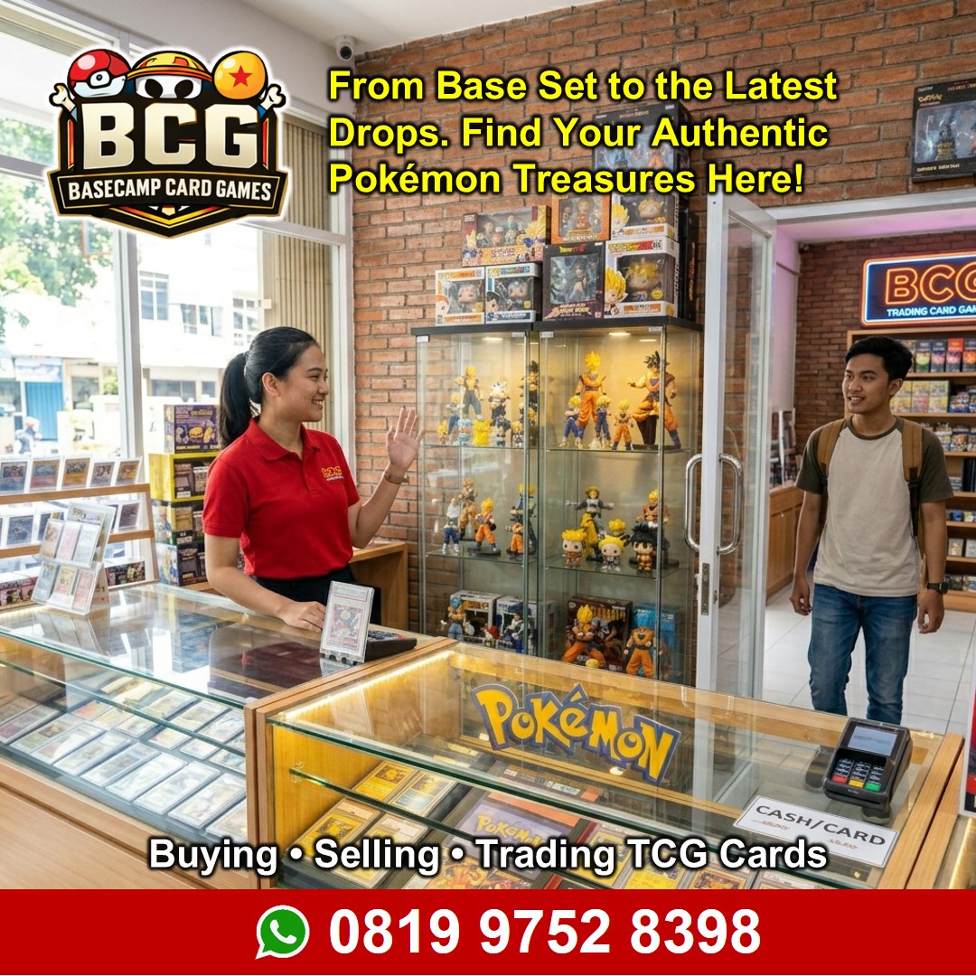 Tempat Belajar TCG Di Toko Kartu Pokemon Jakarta Barat Paling Santai