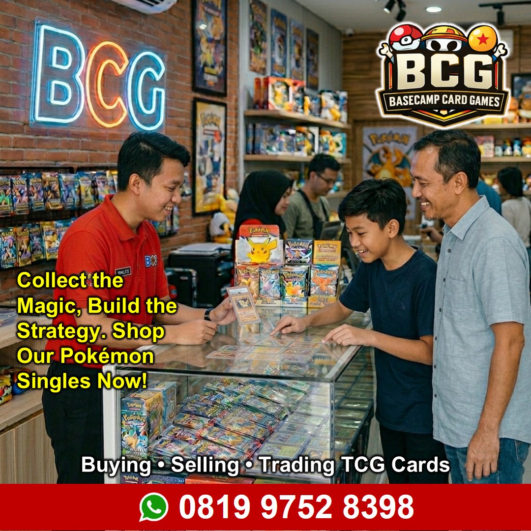 Markas Kolektor Toko Kartu Pokemon Jakarta Utara Paling Unggul!