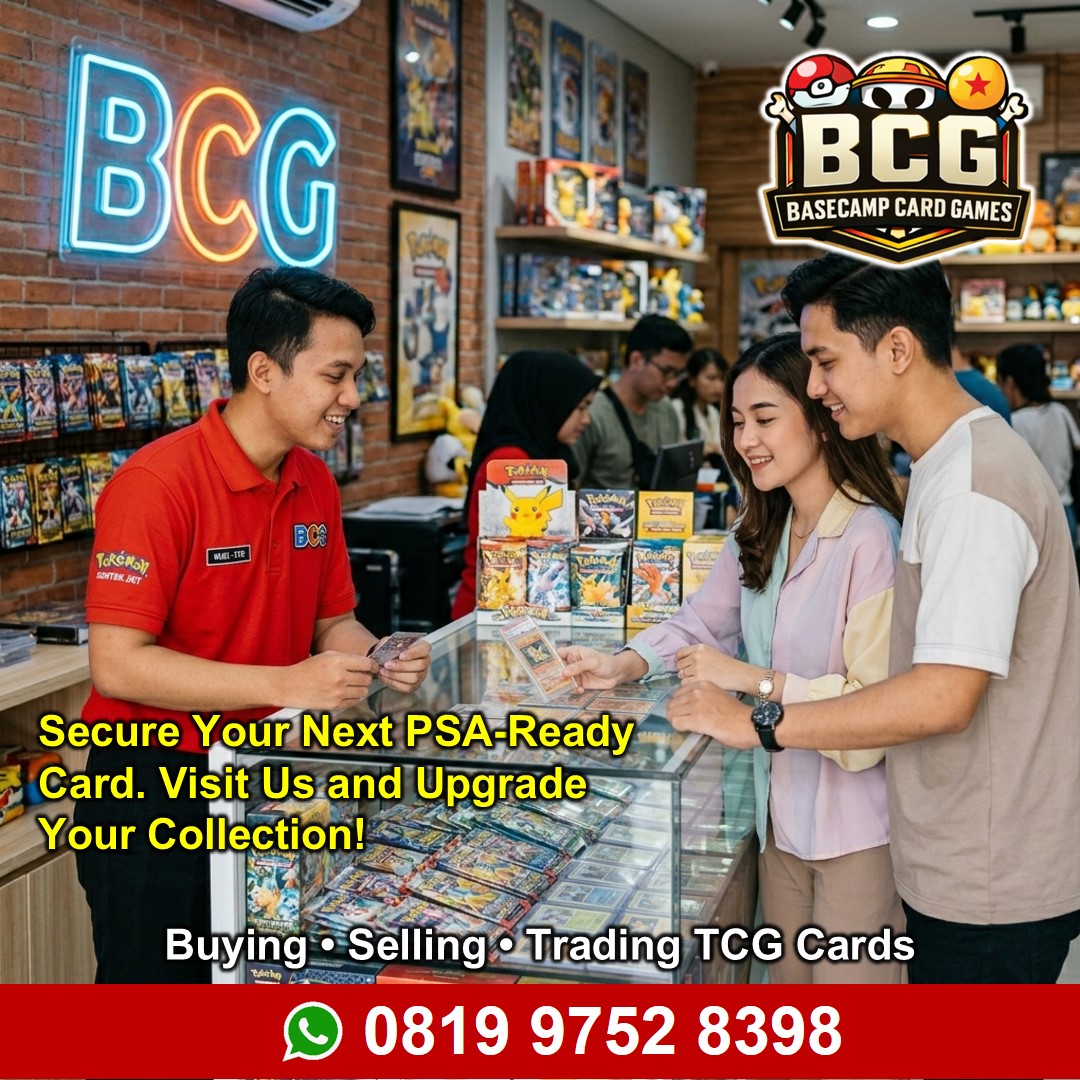 Sulit Cari Single Rare? Di Toko Kartu Pokemon Di Pik Buka Sampai Malam