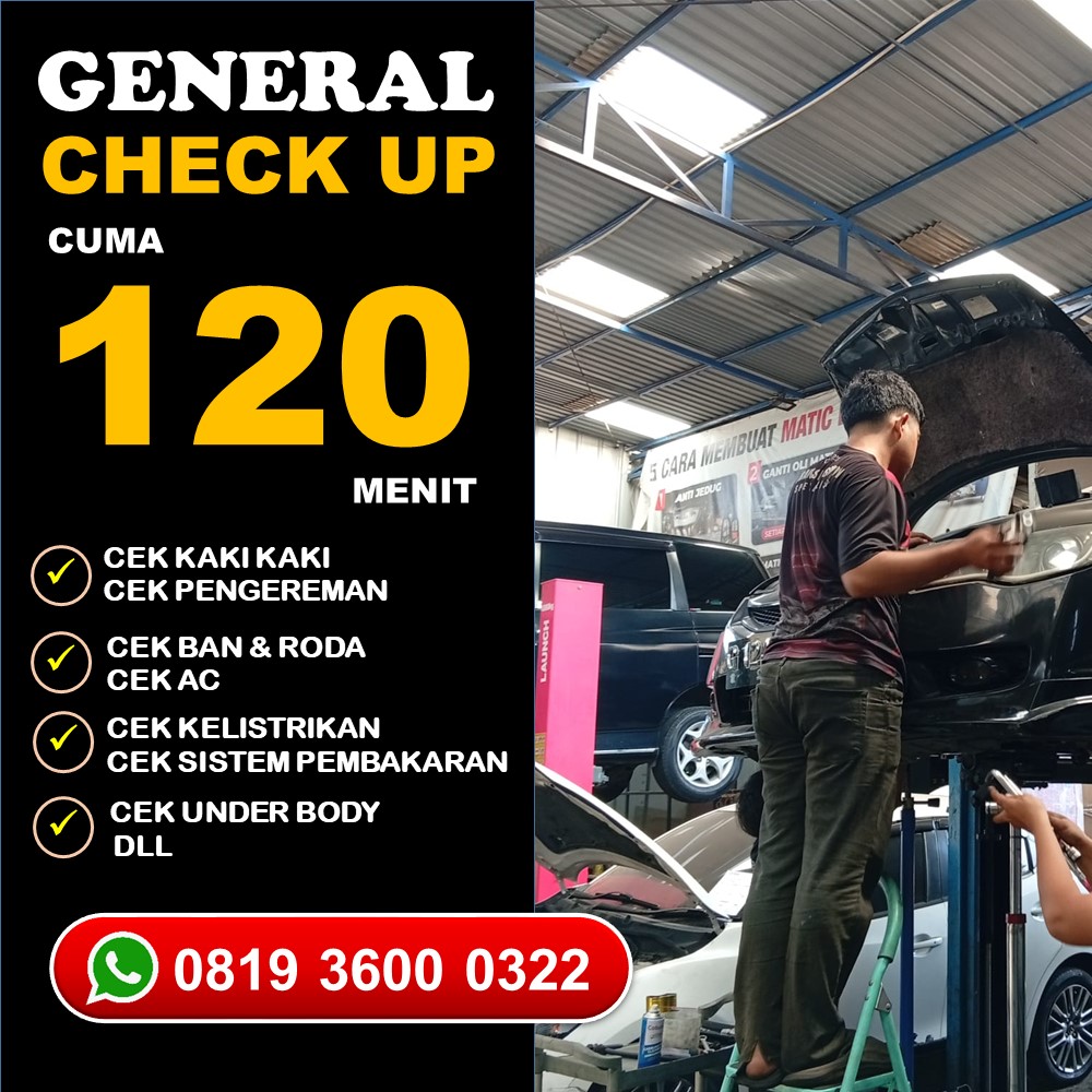 Hasil Bengkel Mobil Nissan March Matic Surabaya Bikin Mesin Halus