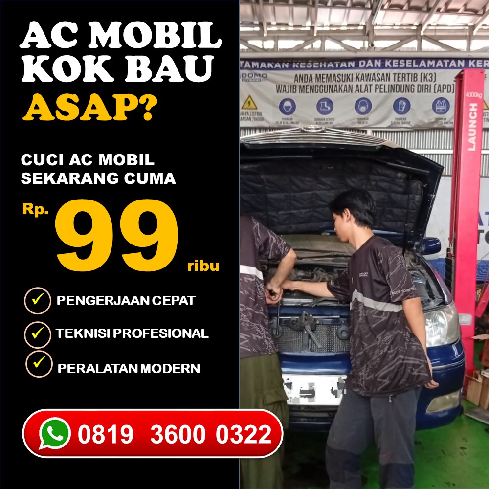 Hasil Bengkel Mobil Nissan March Matic Surabaya Bikin Mesin Halus