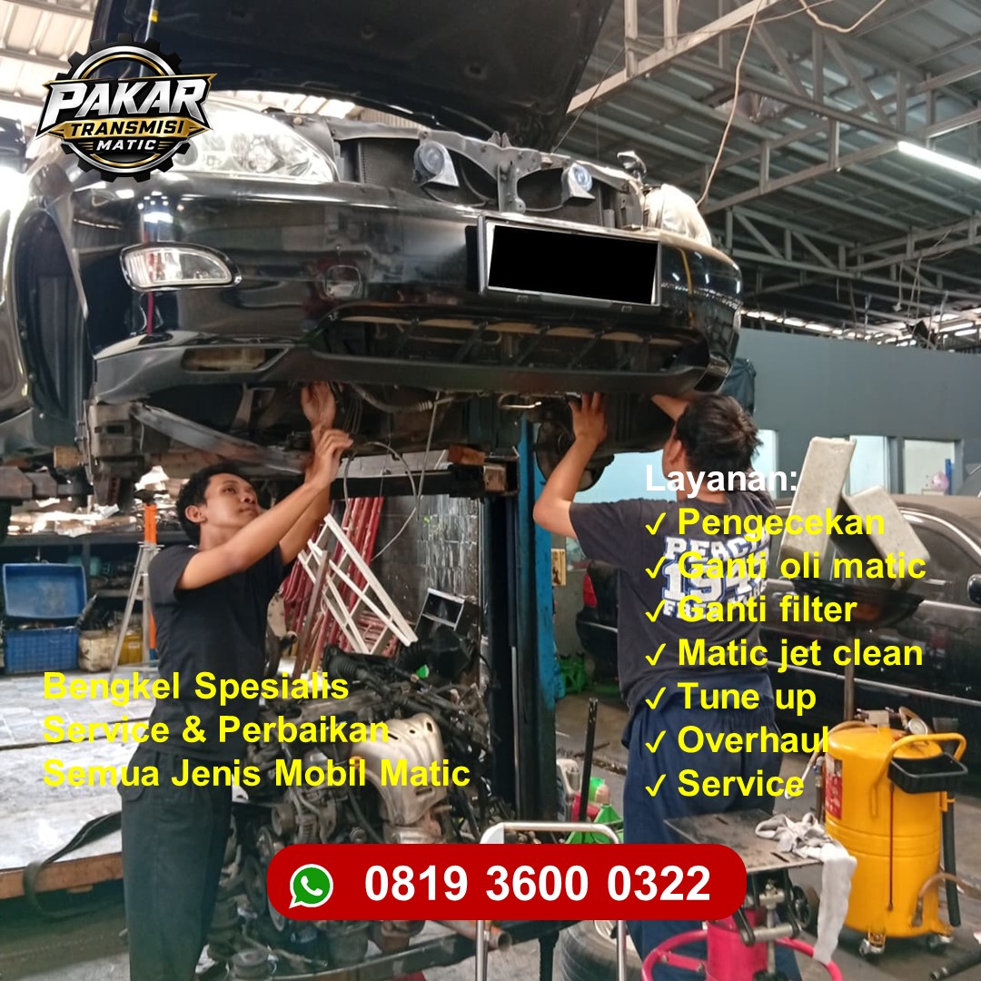 Hasil Perbaikan Bengkel Mobil Lancer Matic Surabaya Maksimal Rapi