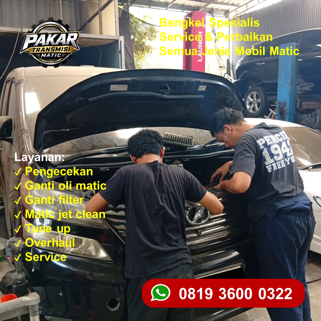 Rawat Komponen Komplit Bengkel Mobil Matic Mewah Surabaya Aman