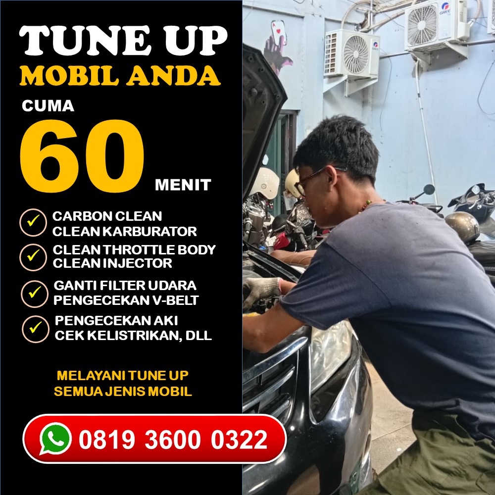 Tarikan Enteng Bengkel Mobil Mazda Mx Matic Surabaya Optimal Aman