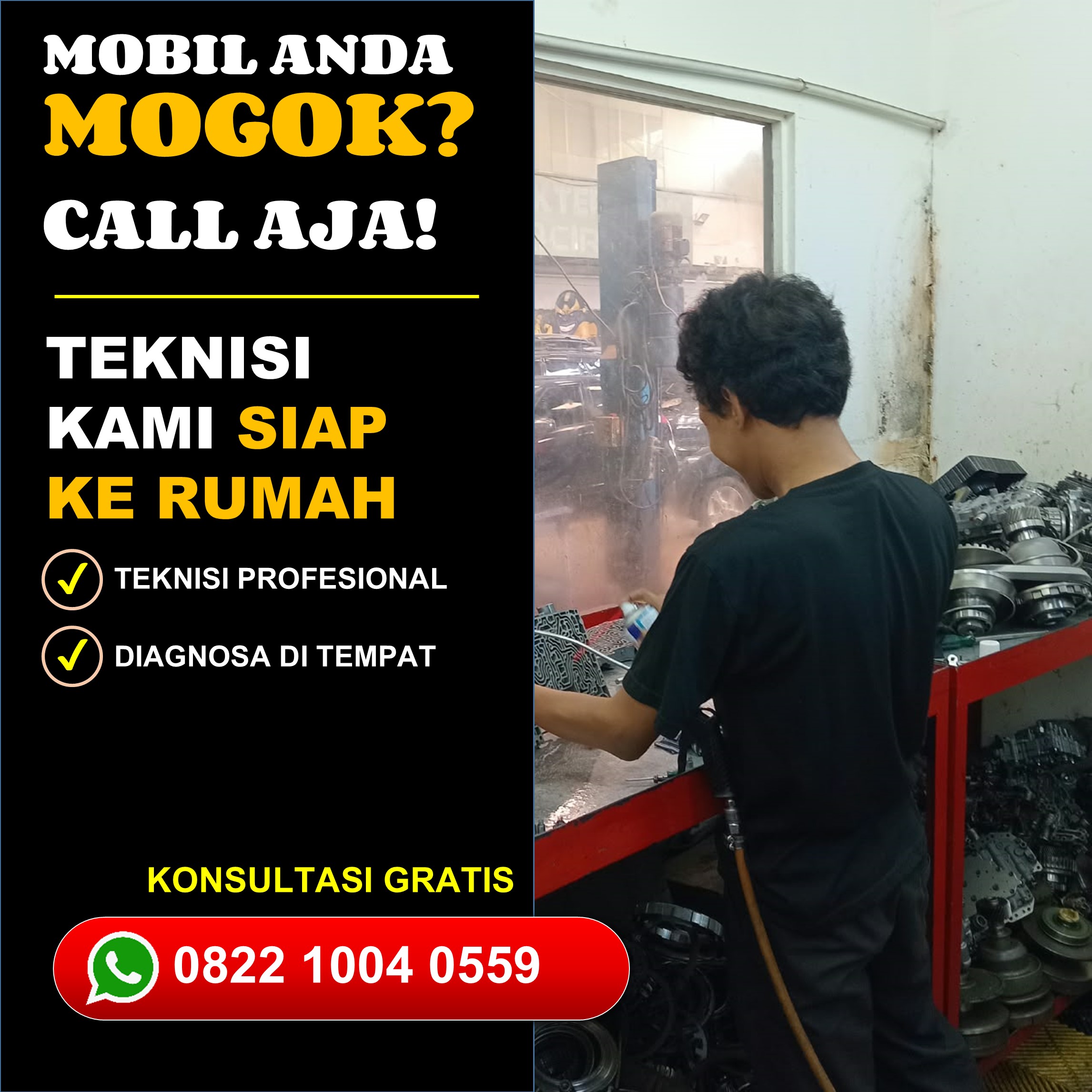 Rawat Maksimal Bengkel Spesialis Mobil Mazda Matic Tangerang Selatan