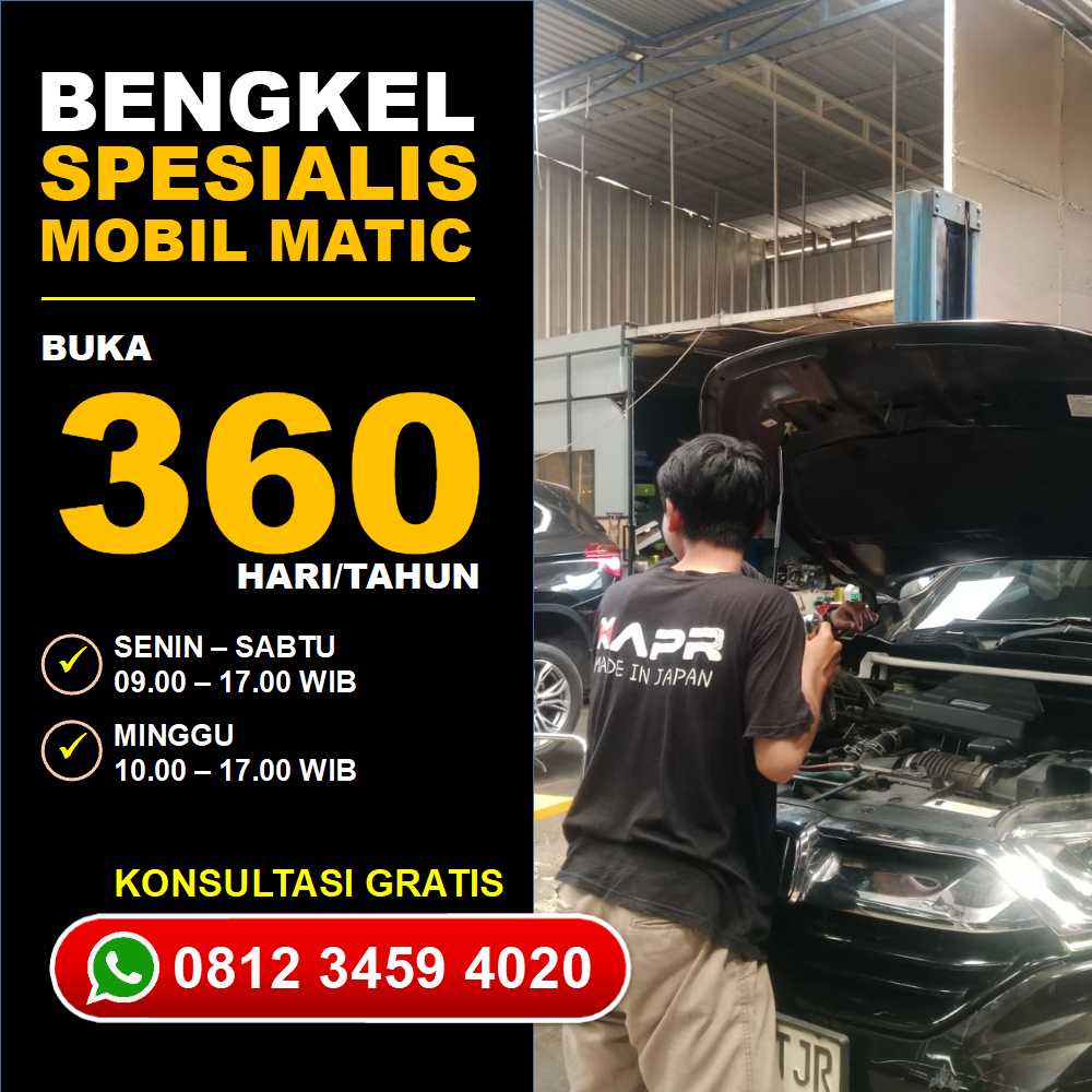 Bengkel Mobil Toyota Agya Matic Jakarta Selatan Biaya Sangat Hemat