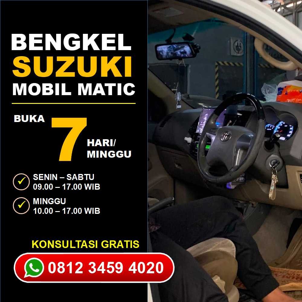 Bengkel Spesialis Suzuki Matic Jakarta Selatan Solusi Masalah Slip