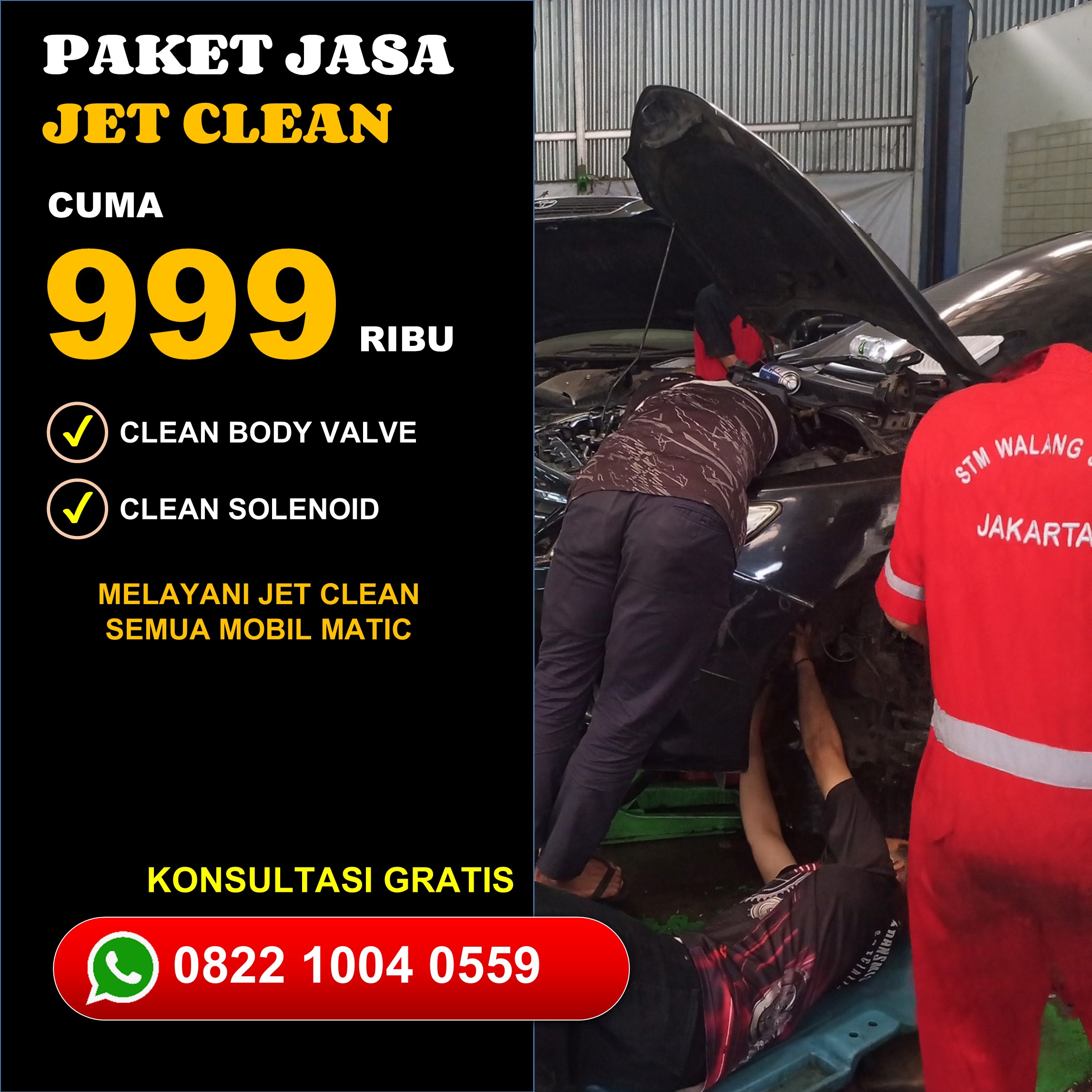 Solusi Akselerasi Prima Bengkel Mobil Mitsubishi Matic Tangerang Selatan