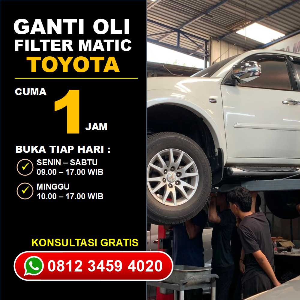 Pengerjaan Cepat Service Mobil Toyota Matic Jakarta Selatan Hemat