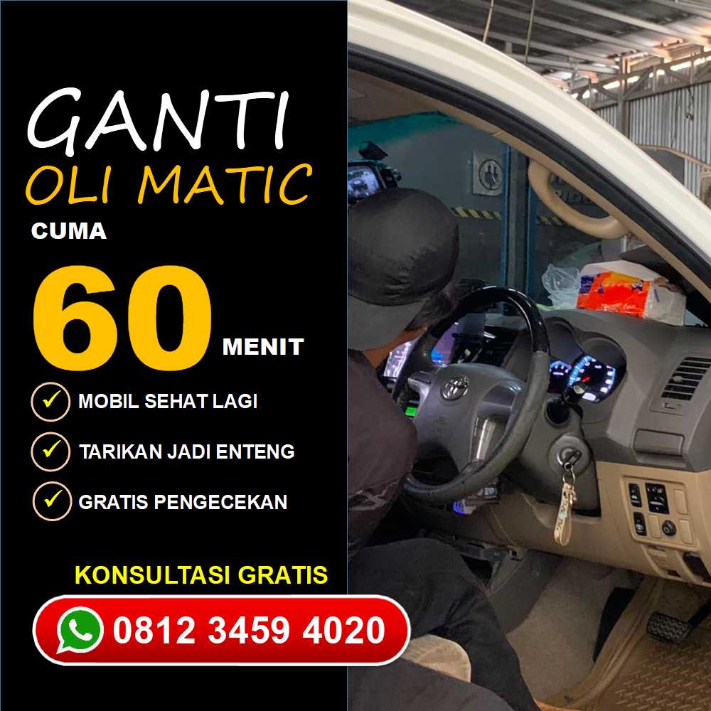 Perawatan Rutin Service Transmisi Matic Camry Jakarta Selatan Ahli
