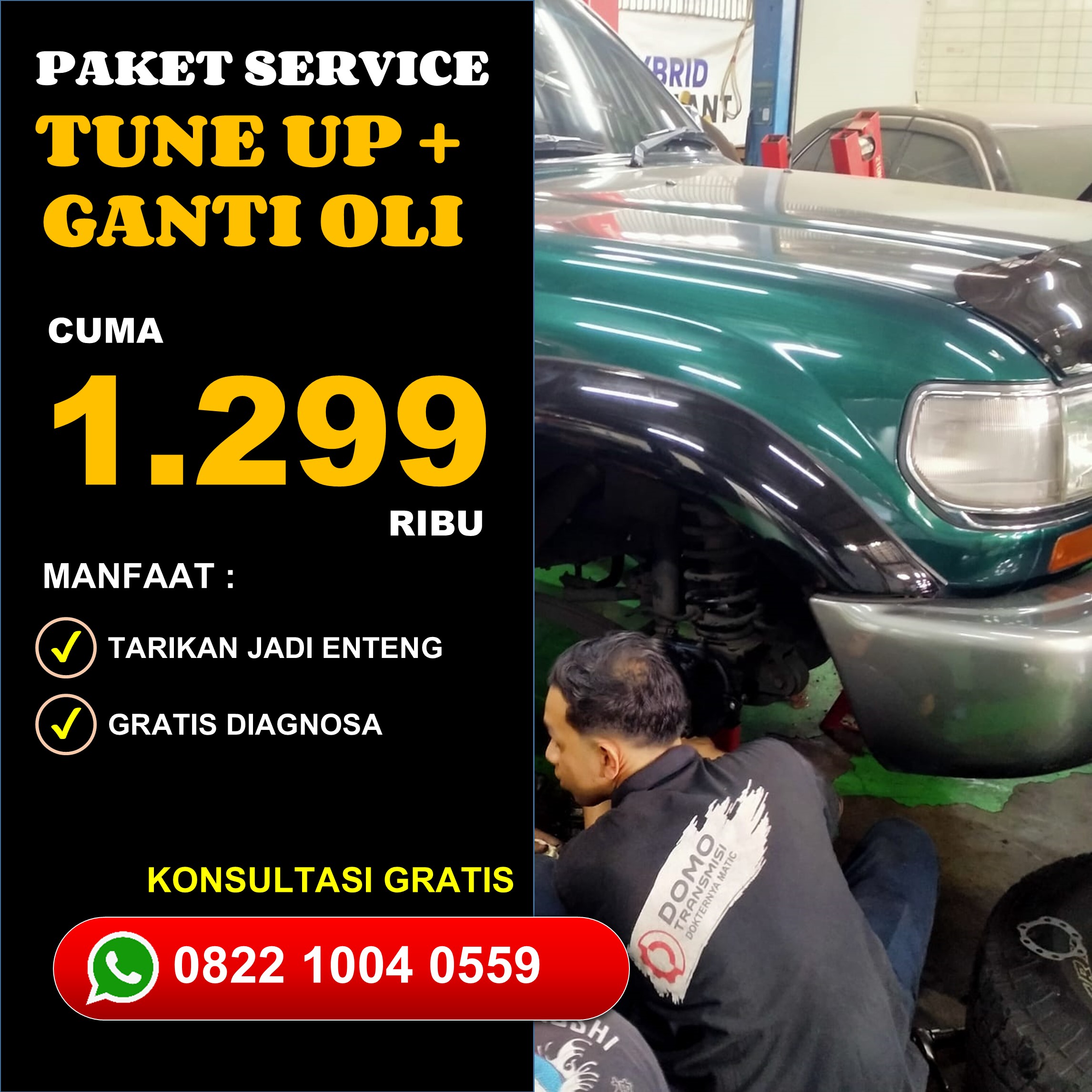 Bebas Getaran Mesin Bengkel Mobil Mazda Matic Tangerang Selatan Spesial