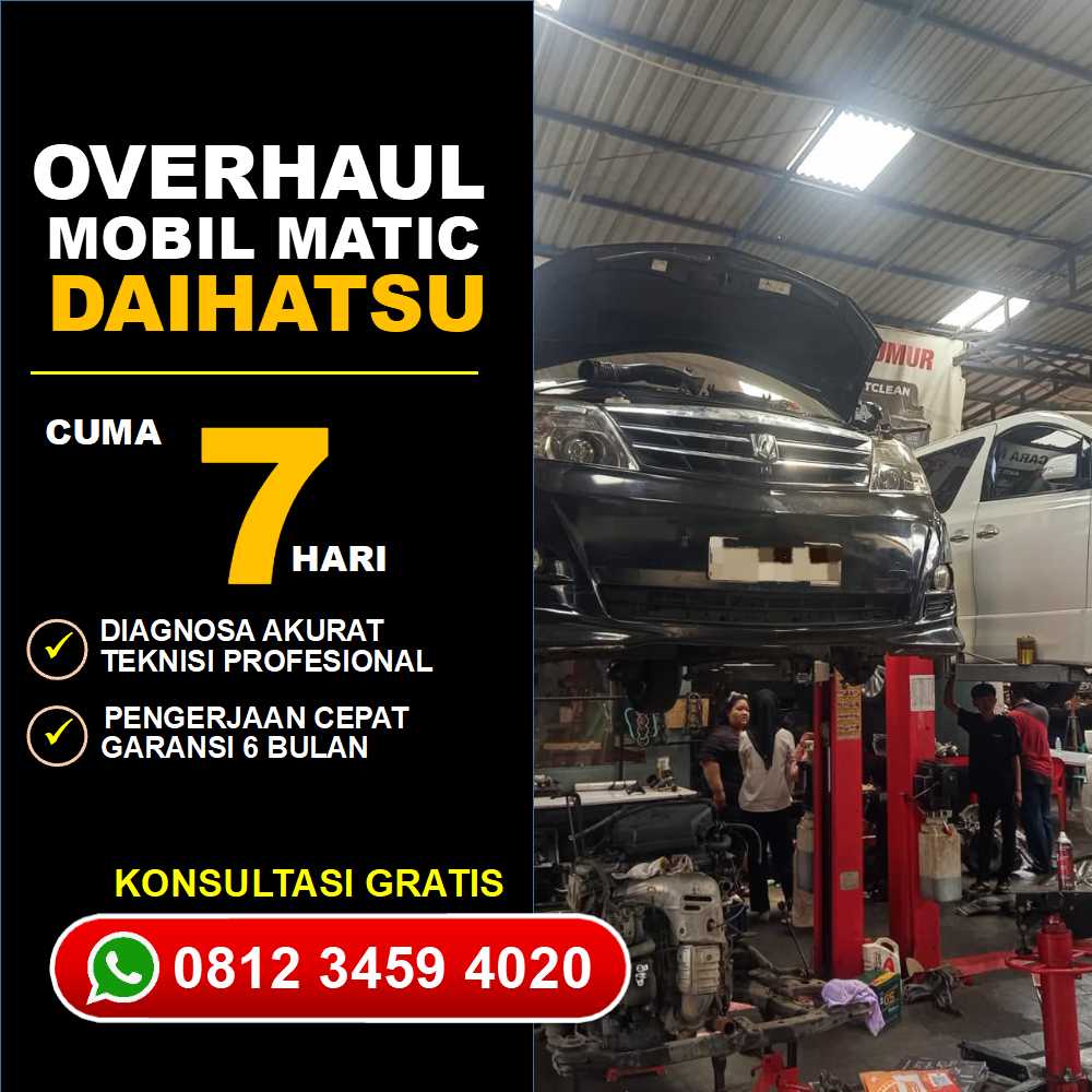Service Mobil Daihatsu Matic Jakarta Selatan Bikin Mobil Makin Irit