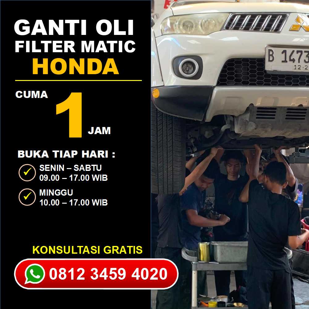 Atasi Masalah Service Mobil Honda Matic Jakarta Selatan Terbaik