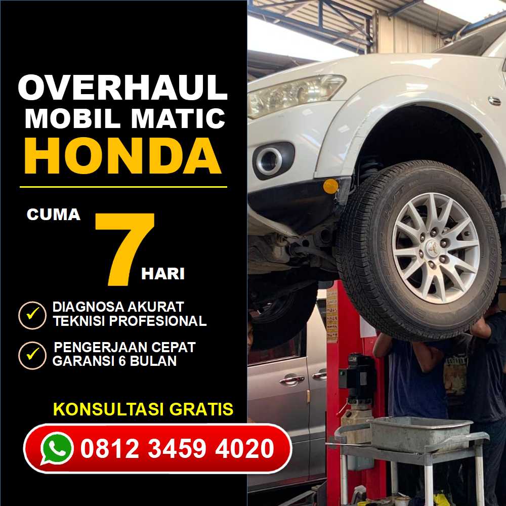 Atasi Masalah Service Mobil Honda Matic Jakarta Selatan Terbaik