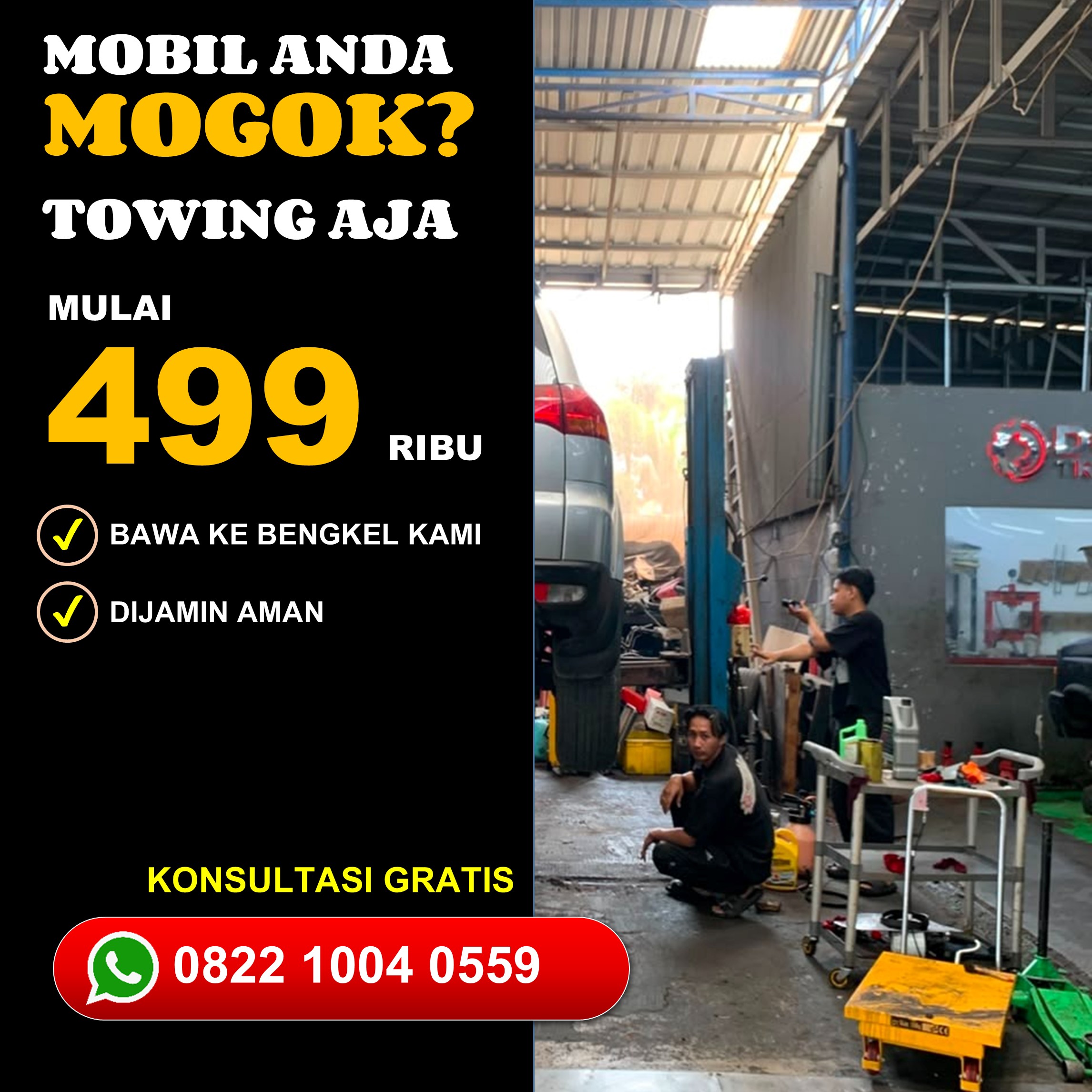 Solusi Mesin Halus Bengkel Mobil Chevrolet Matic Tangerang Selatan Jaya